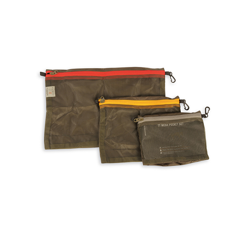 Padded mesh pouches - Air Mesh Pocket Set III - Tatonka